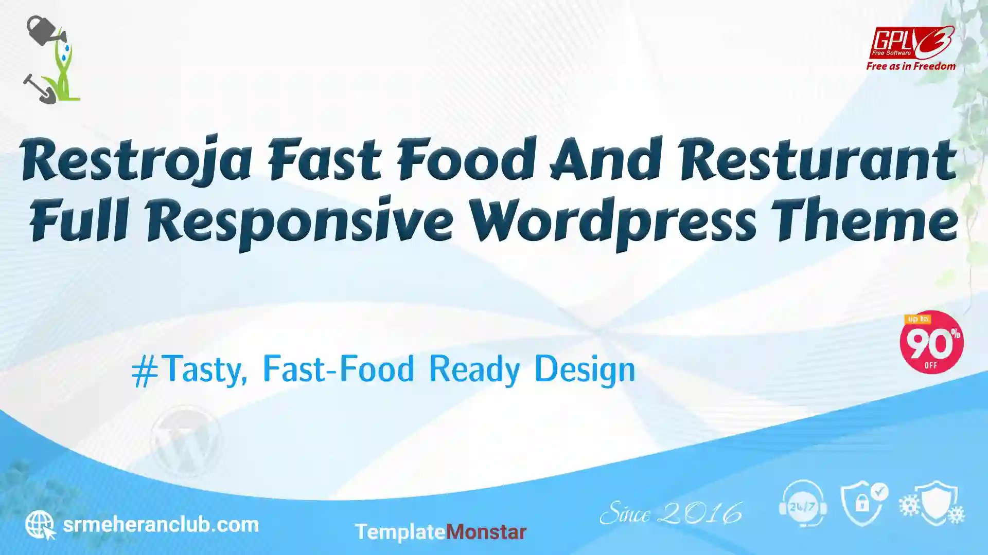 Restroja Fast Food And Resturant Full Responsive WordPress Theme — Theme by Templatemonster