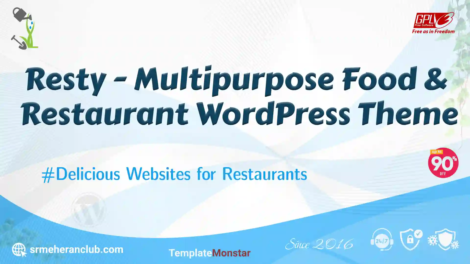 Resty – Multipurpose Food & Restaurant WordPress Theme — Theme by Templatemonster