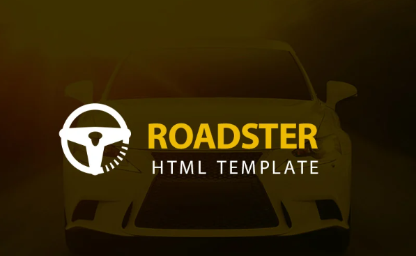 Roadster – Automotive Website Template — Template by Templatemonster