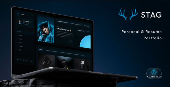 STAG - Personal Portfolio WordPress Theme