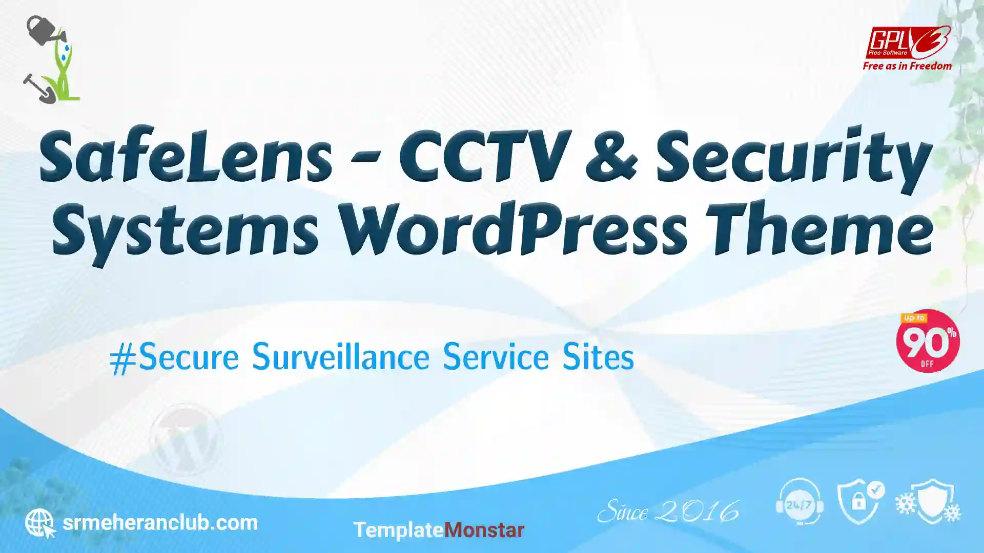 SafeLens – CCTV & Security Systems WordPress Theme — Theme by Templatemonster