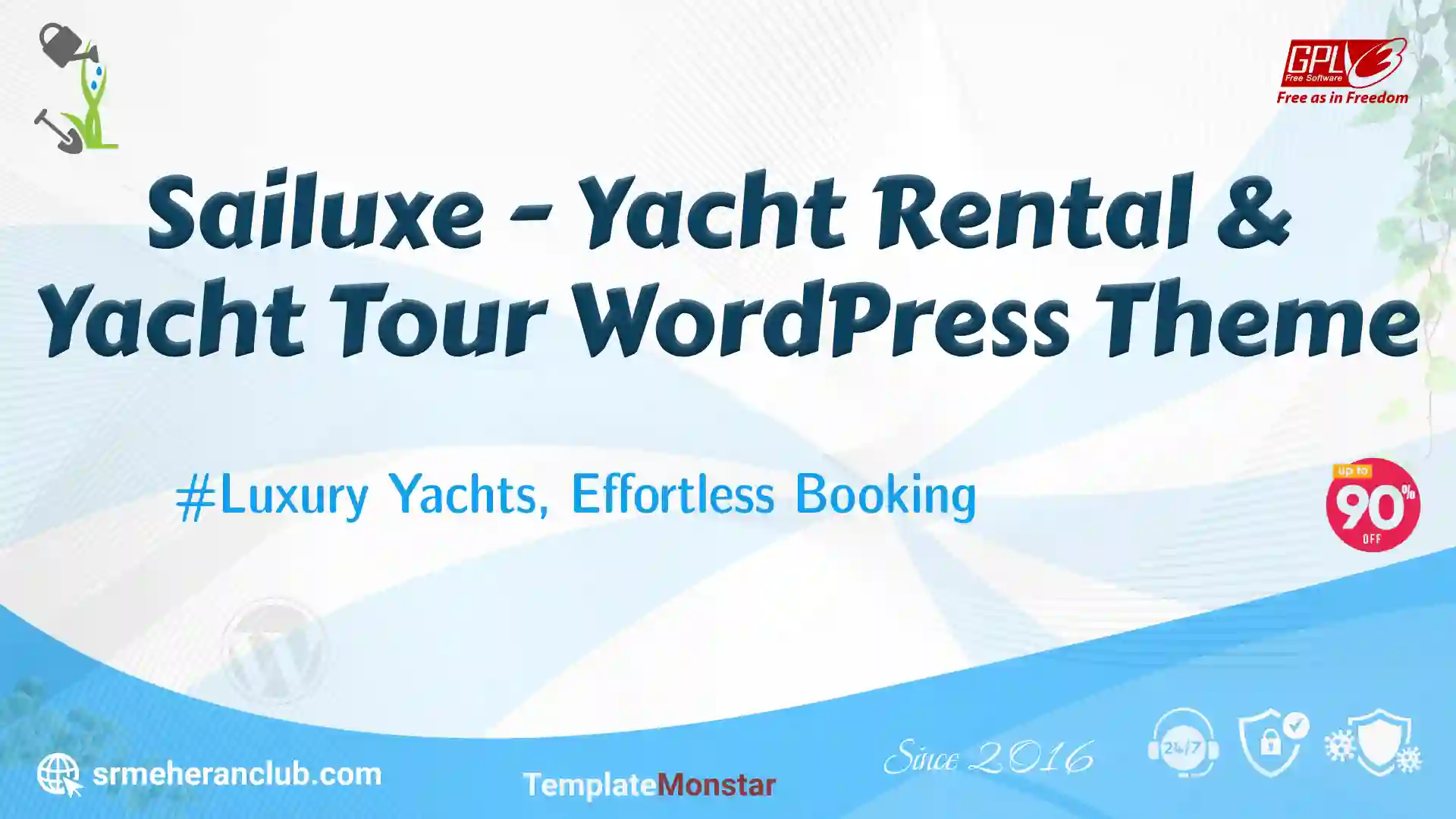 Sailuxe – Yacht Rental & Yacht Tour WordPress Theme — Theme by Templatemonster