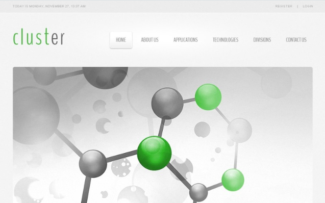 Science Lab Responsive Website Template