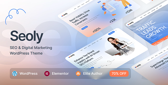 Seoly — SEO & Digital Marketing WordPress Theme 1.0.3
