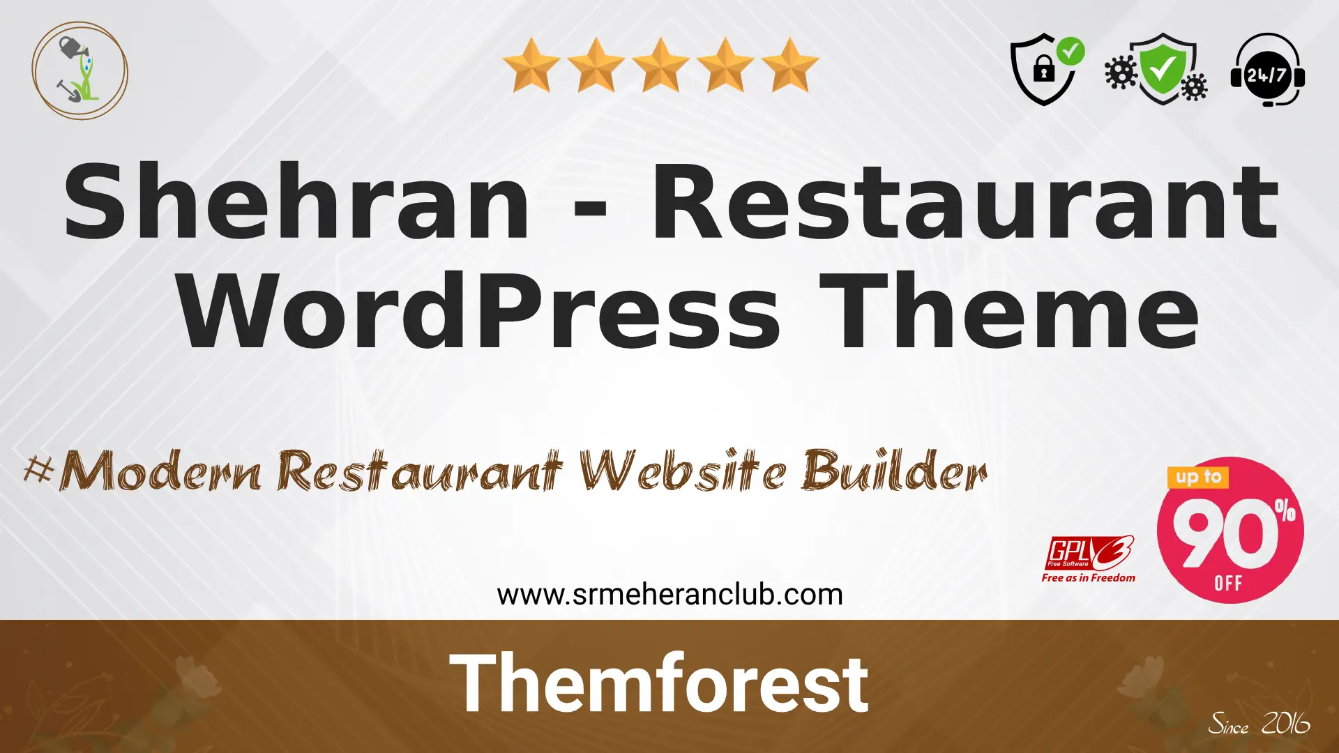 Shehran – Restaurant WordPress Theme