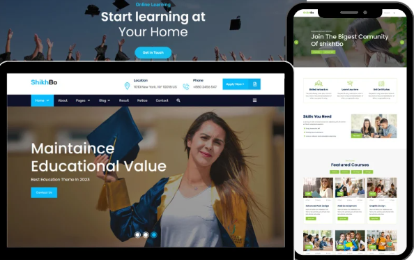 Shikhbo – Education HTML5 Template — Template by Templatemonster