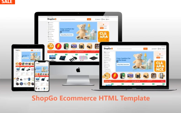 ShopGo – Multivendor eCommerce HTML Template