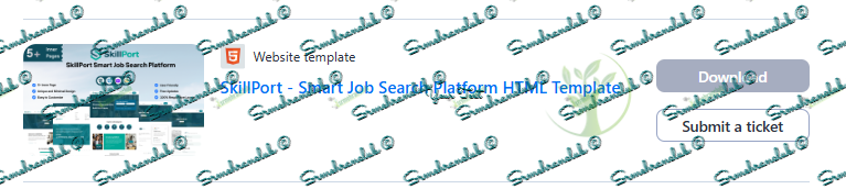 SkillPort - Smart Job Search Platform HTML Template