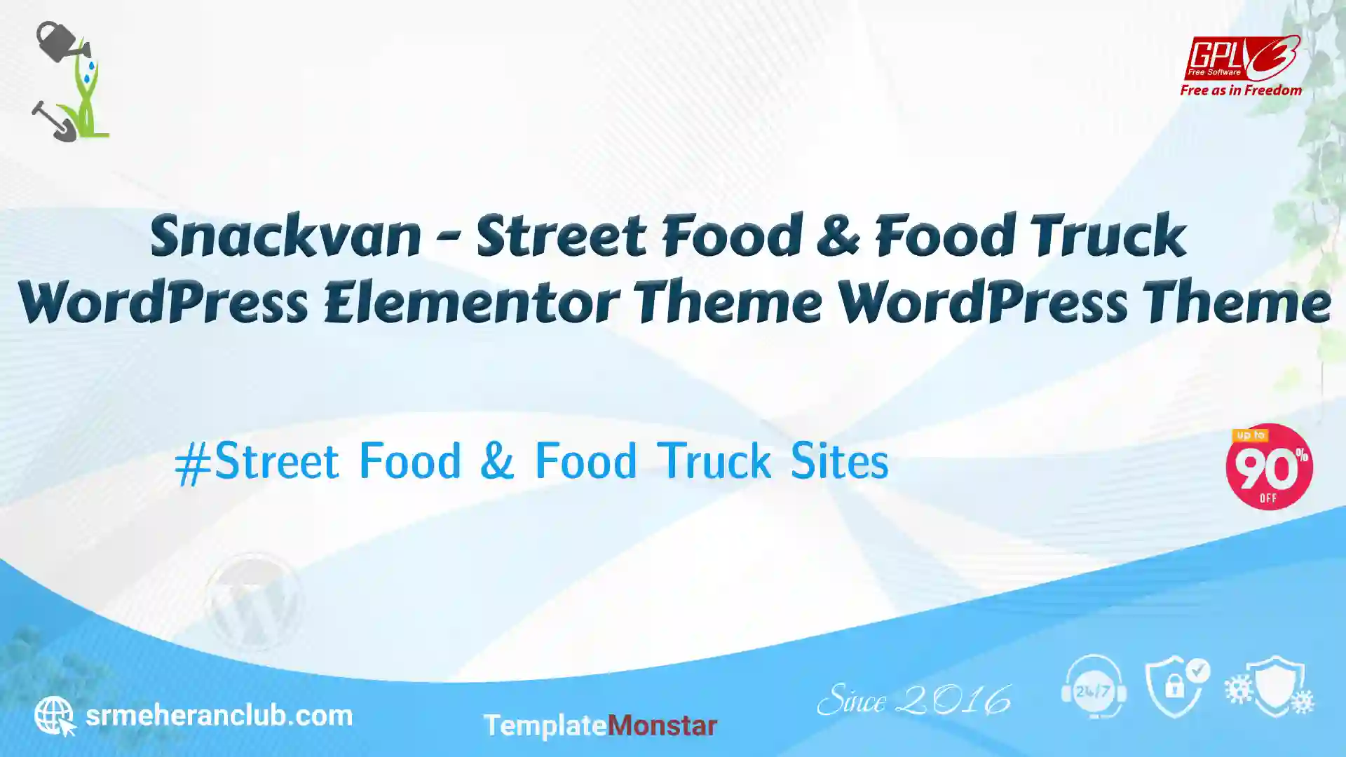 Snackvan – Street Food & Food Truck WordPress Elementor Theme WordPress Theme — Theme by Templatemonster