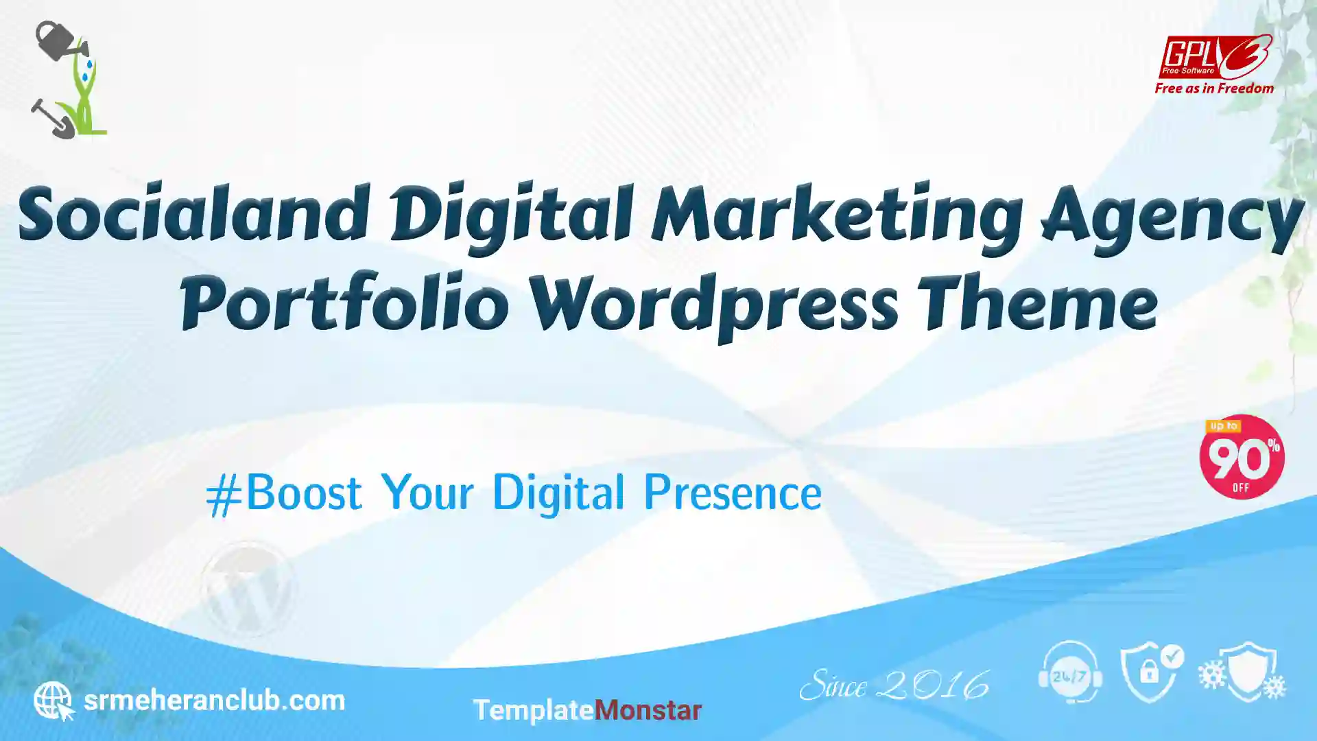 Socialand Digital Marketing Agency Portfolio WordPress Theme — Theme by Templatemonster
