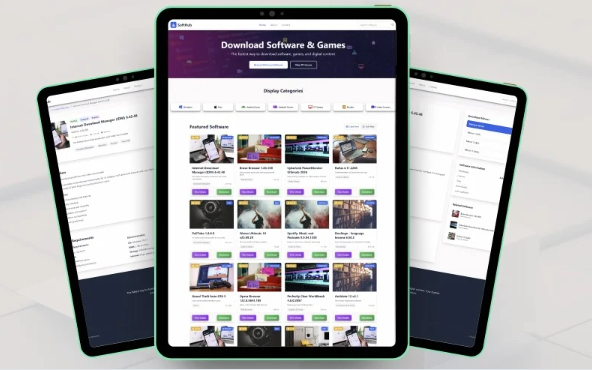 Softhub – Digital Software Portal & Utility Listing Template