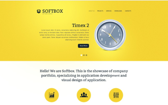 Software Responsive Website Template 1.0