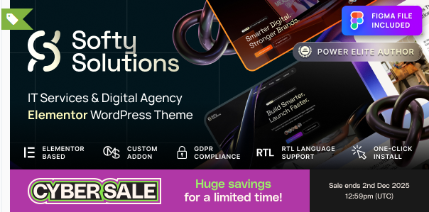 Softy Solutions - IT Services Digital Agency Theme
