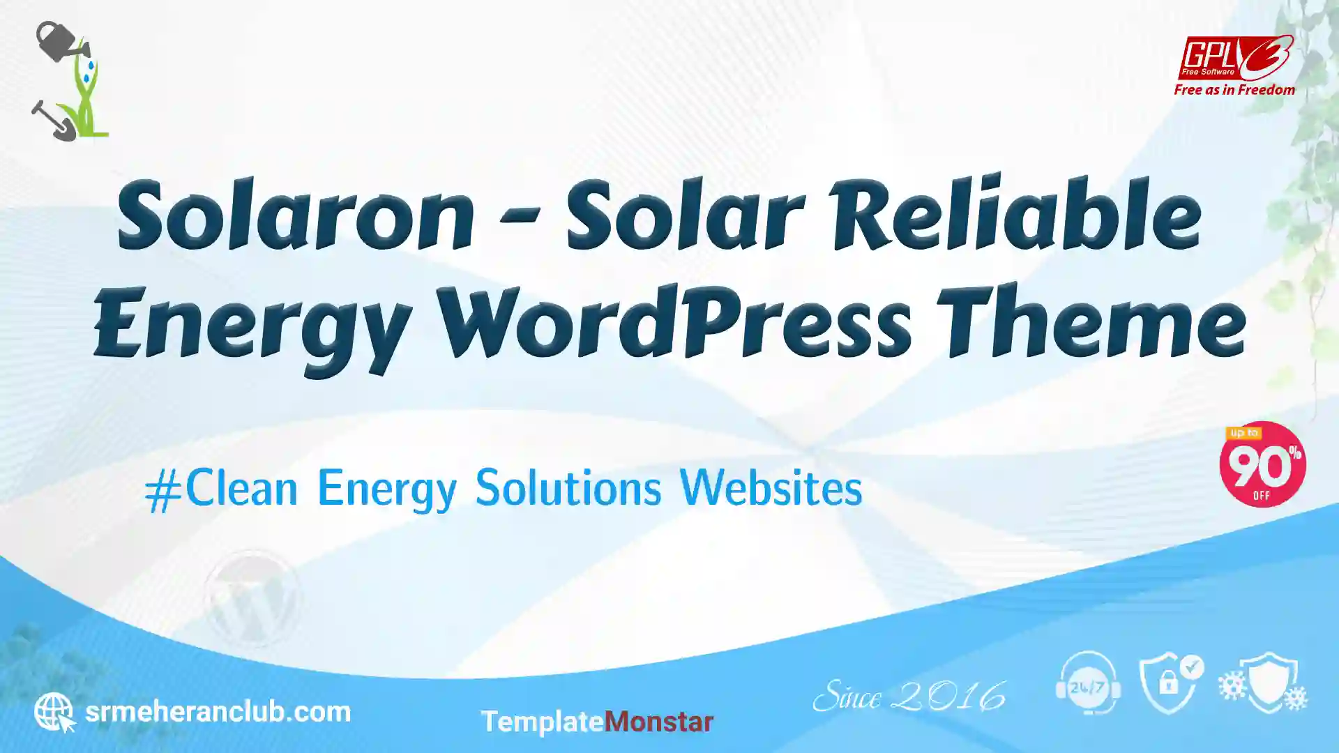 Solaron – Solar Reliable Energy WordPress Theme — Theme by Templatemonster
