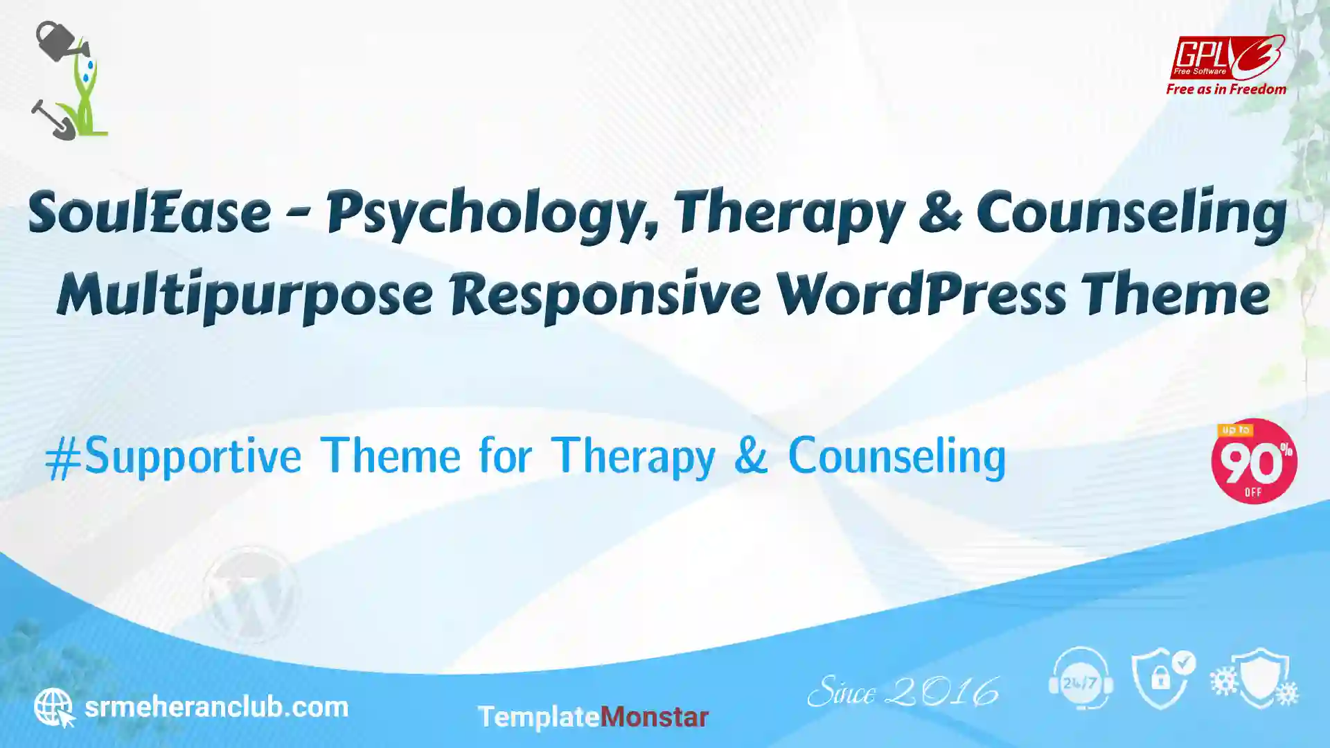 SoulEase – Psychology, Therapy & Counseling Multipurpose Responsive WordPress Theme — Theme by Templatemonster