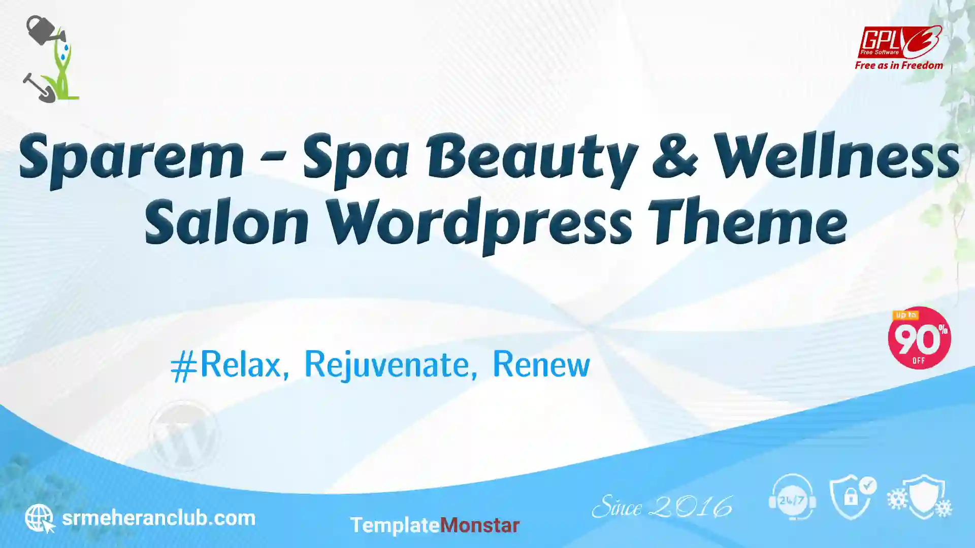 Sparem – Spa Beauty & Wellness Salon WordPress Theme — Theme by Templatemonster