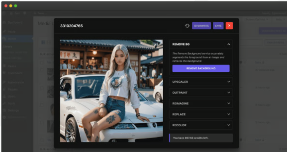 Spero – AI Image Generator & Editor For WordPress