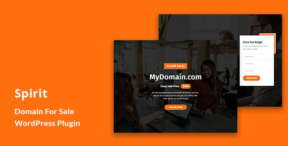 Spirit – Domain for Sale WordPress Plugin