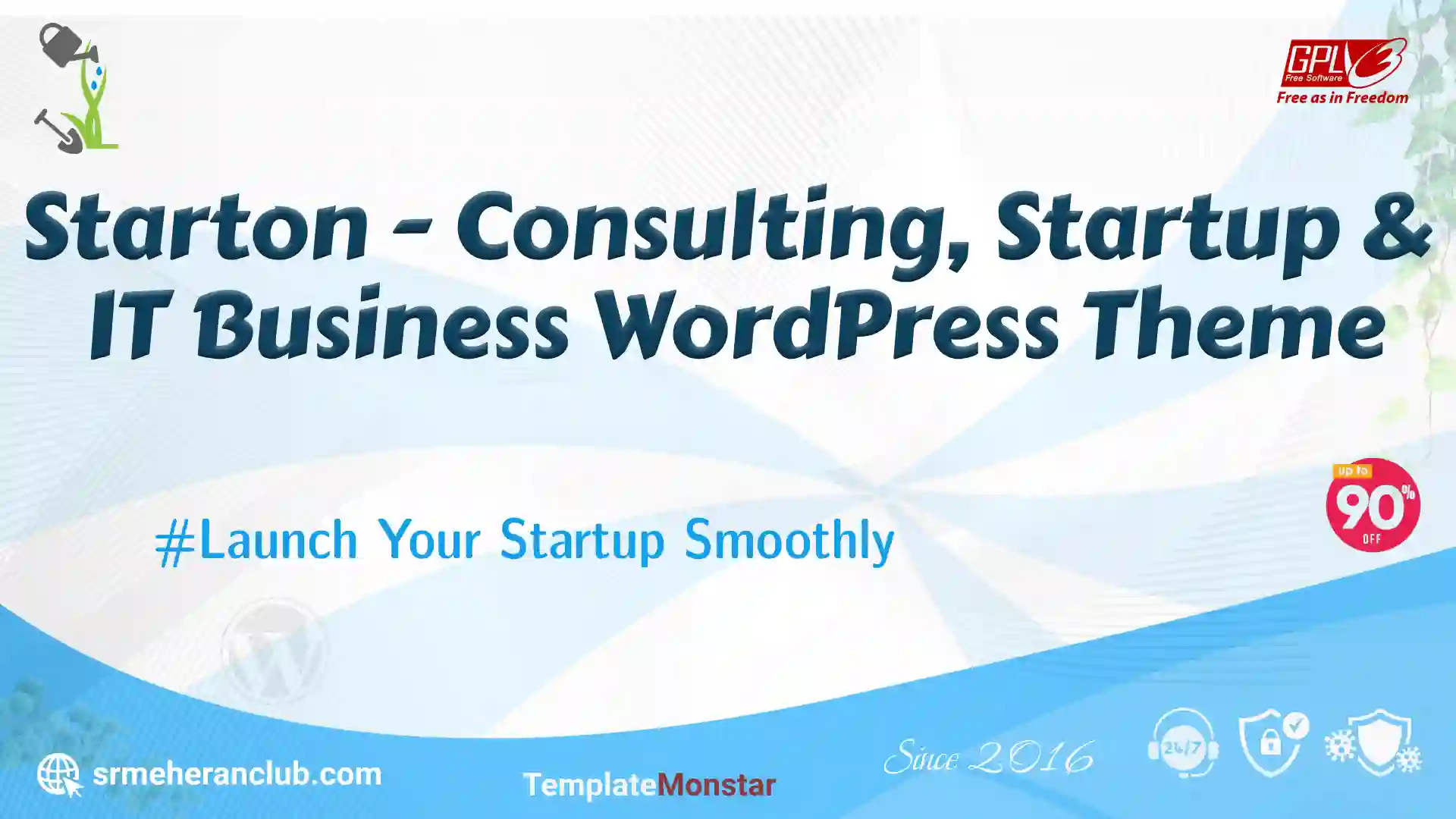 Starton – Consulting, Startup & IT Business WordPress Theme — Theme by Templatemonster