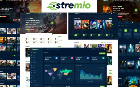 Stremio - Movies, TV Shows And Video Streaming HTML5 Template