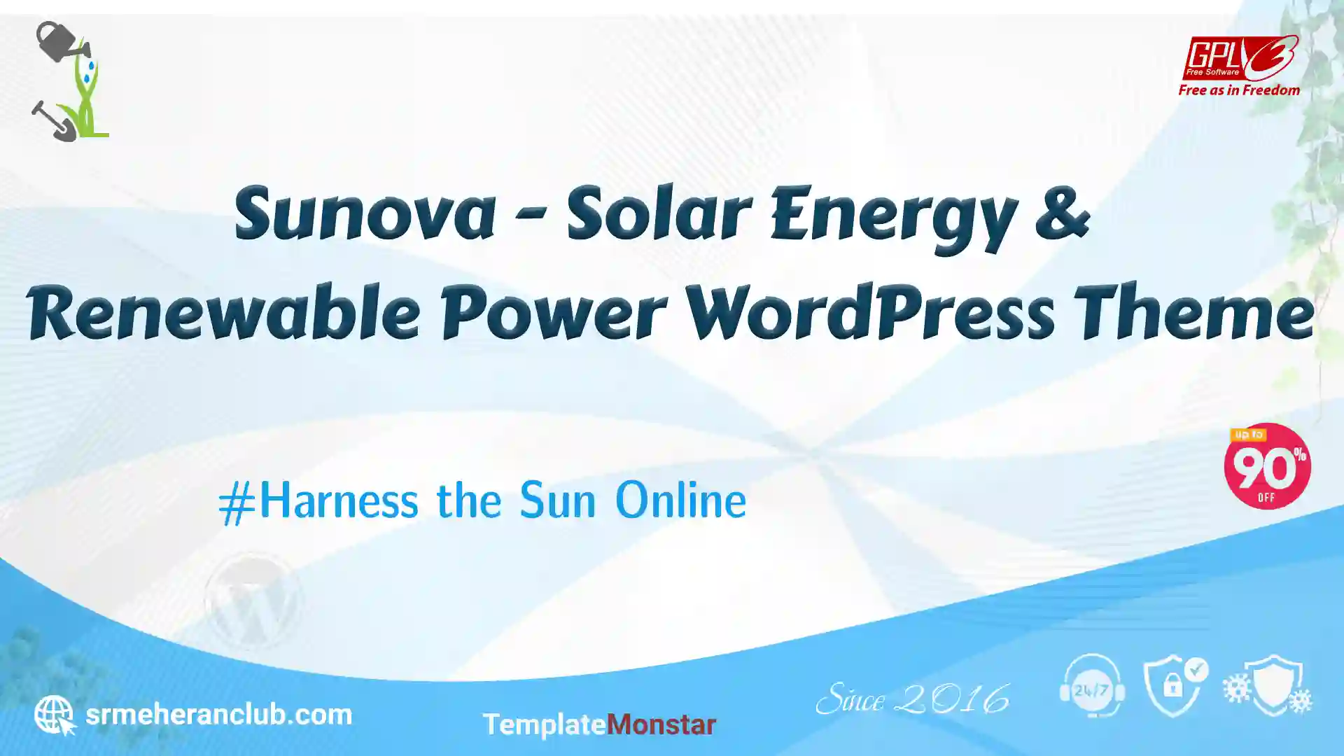 Sunova – Solar Energy & Renewable Power WordPress Theme — Theme by Templatemonster
