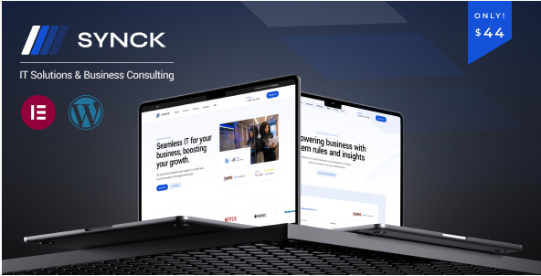 Synck IT Solutions WordPress Theme