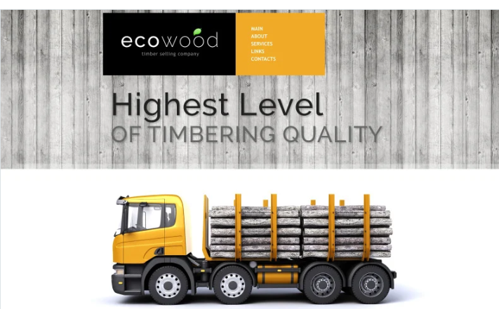 Timber Responsive Website Template