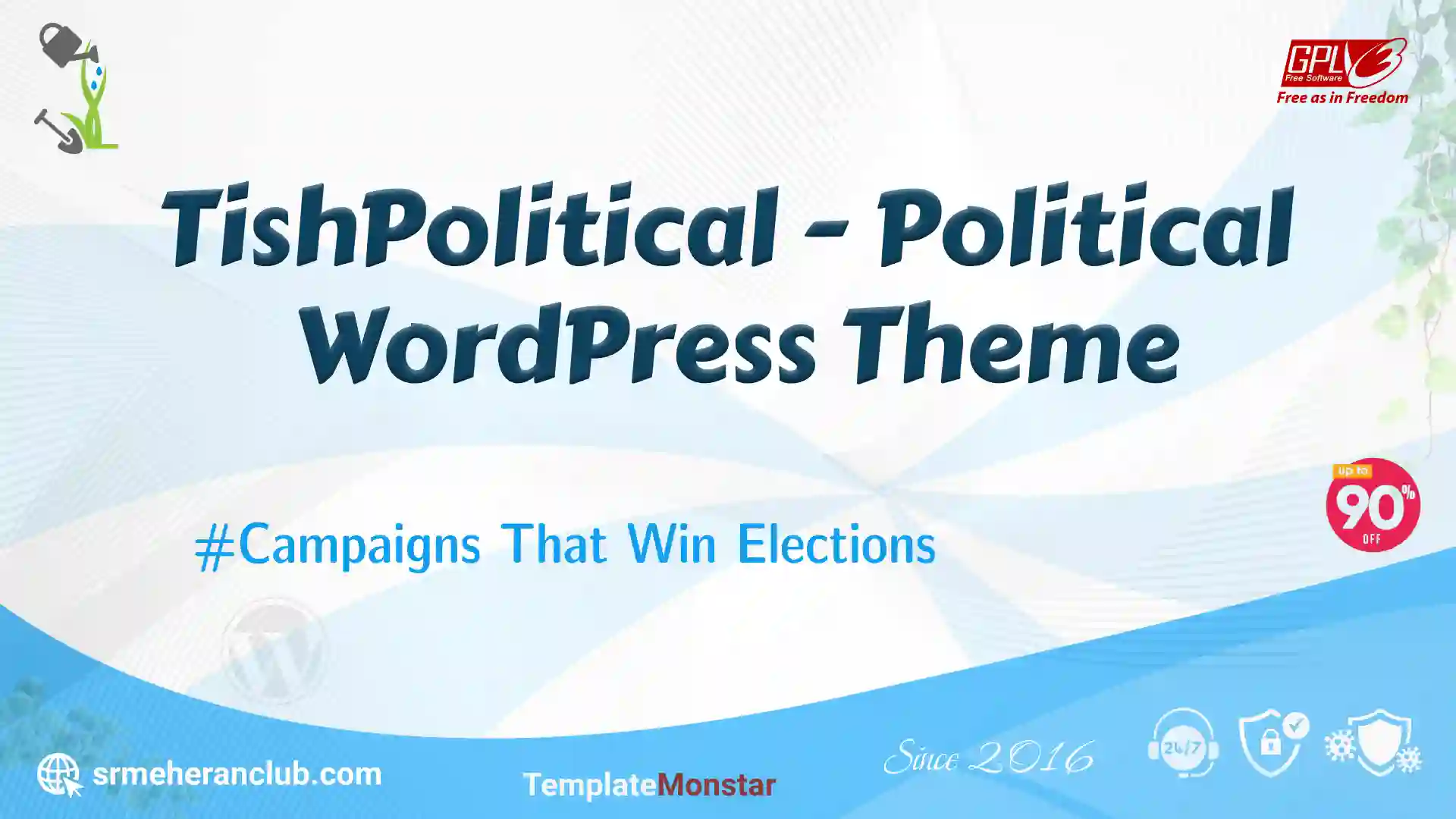 TishPolitical – Political WordPress Theme — Theme by Templatemonster