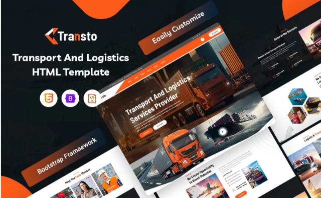 Transto - Transport And Logistics Website Template
