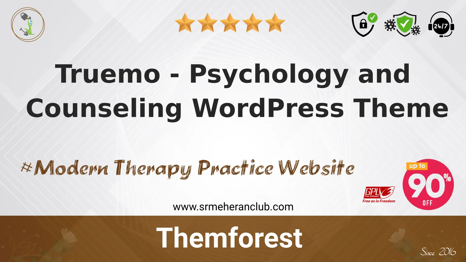 Truemo – Psychology and Counseling WordPress Theme