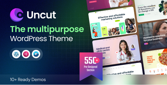 Uncut - The Multipurpose WordPress Theme