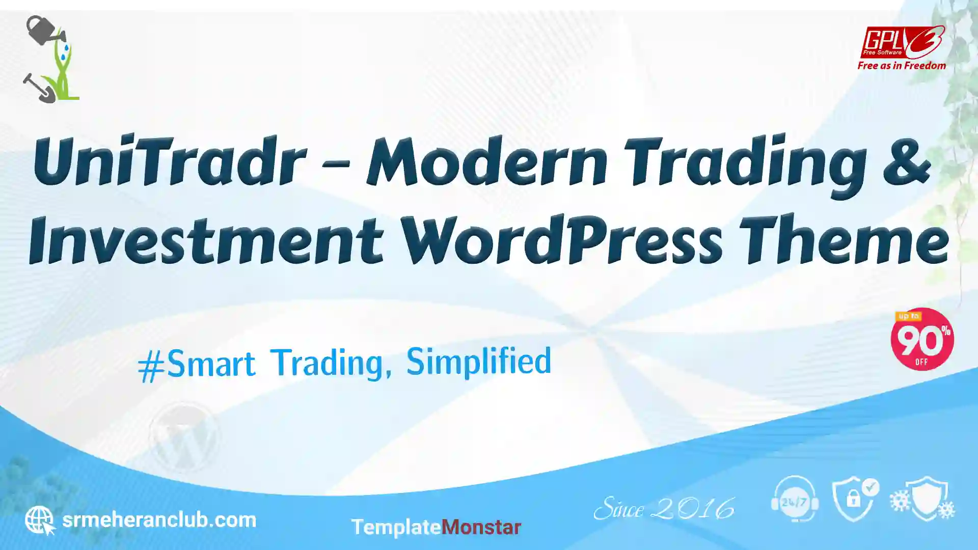 UniTradr – Modern Trading & Investment WordPress Theme — Theme by Templatemonster