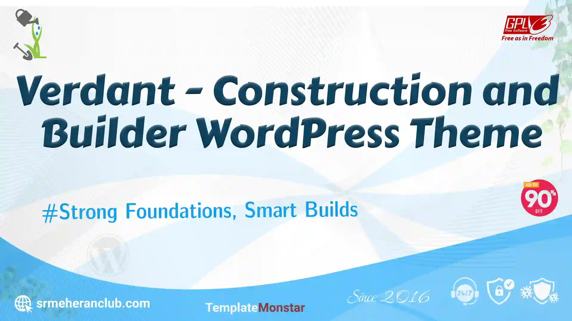 Verdant – Construction and Builder WordPress Theme — Theme by Templatemonster