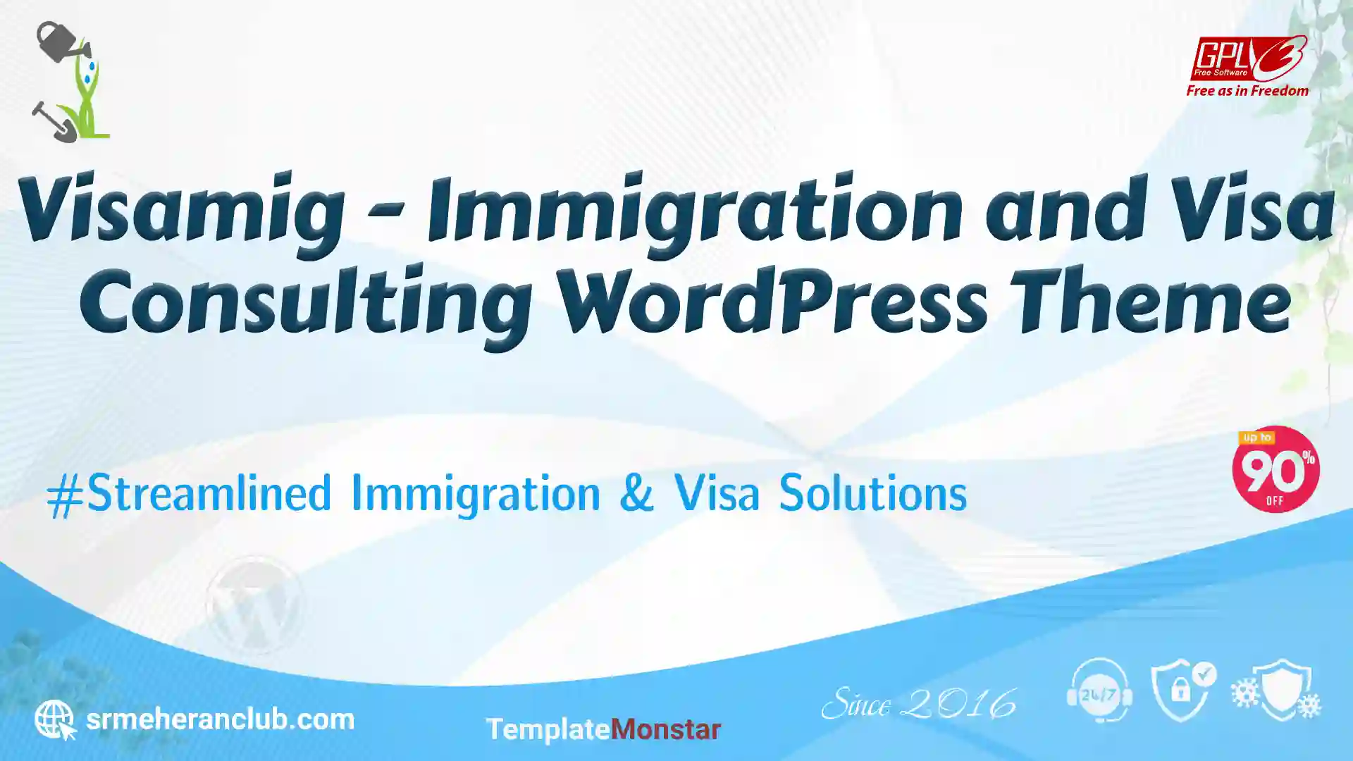 Visamig – Immigration and Visa Consulting WordPress Theme — Theme by Templatemonster