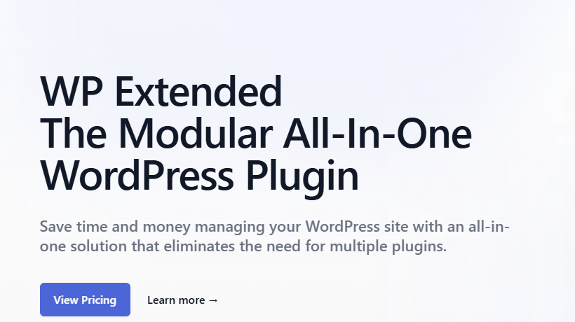 WP Extended Pro