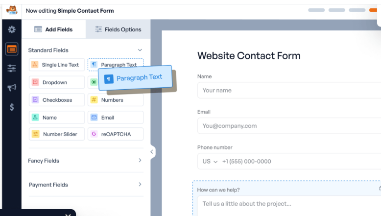 WPForms – Google Calendar