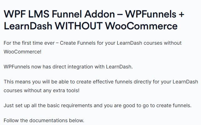 WPFunnels Pro – LMS Funnel