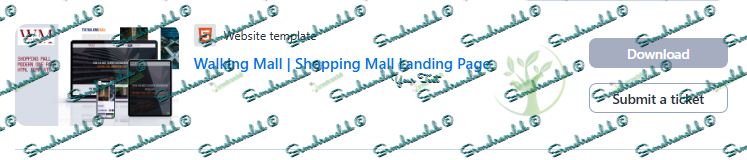 Walking Mall | Shopping Mall Landing Page