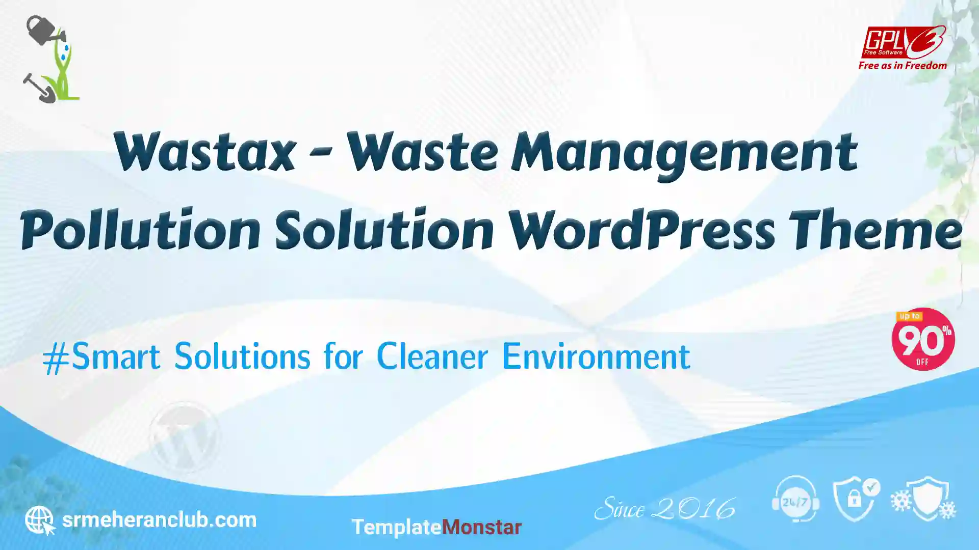Wastax – Waste Management Pollution Solution WordPress Theme — Theme by Templatemonster