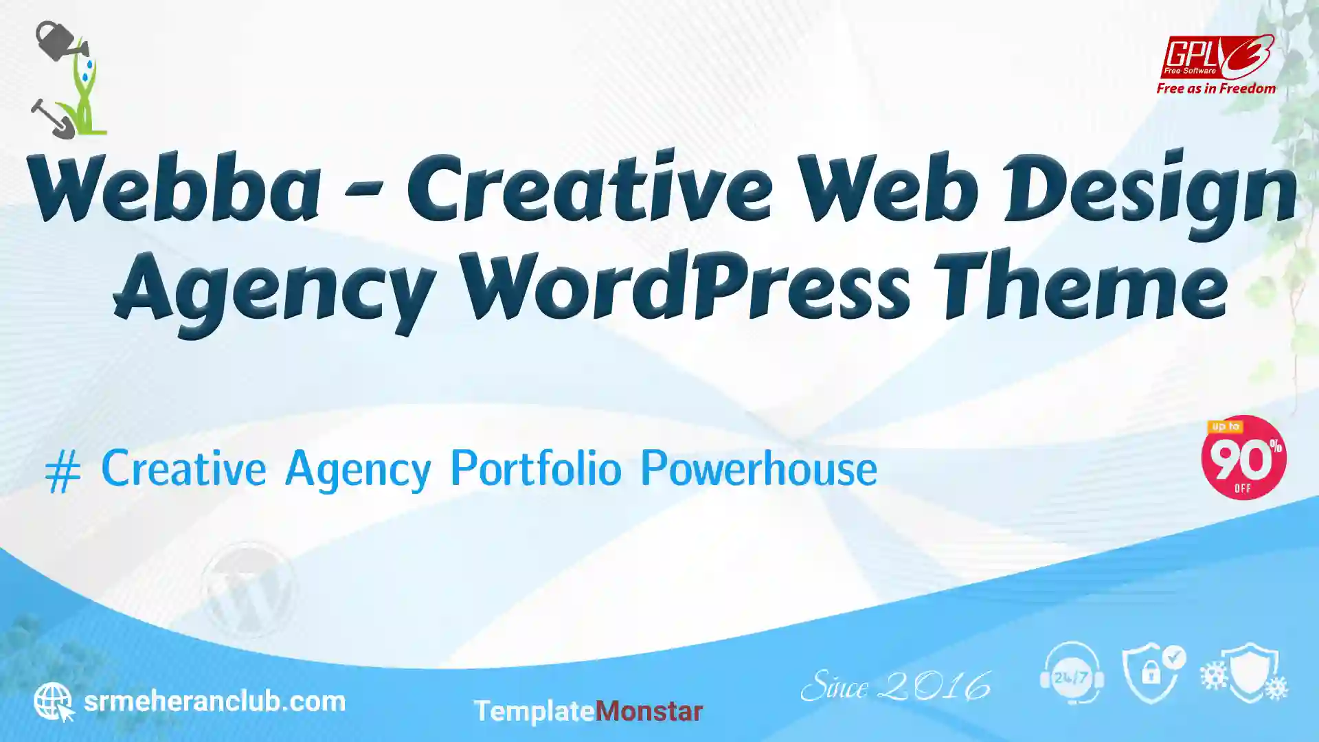 Webba – Creative Web Design Agency WordPress Theme — Theme by Templatemonster