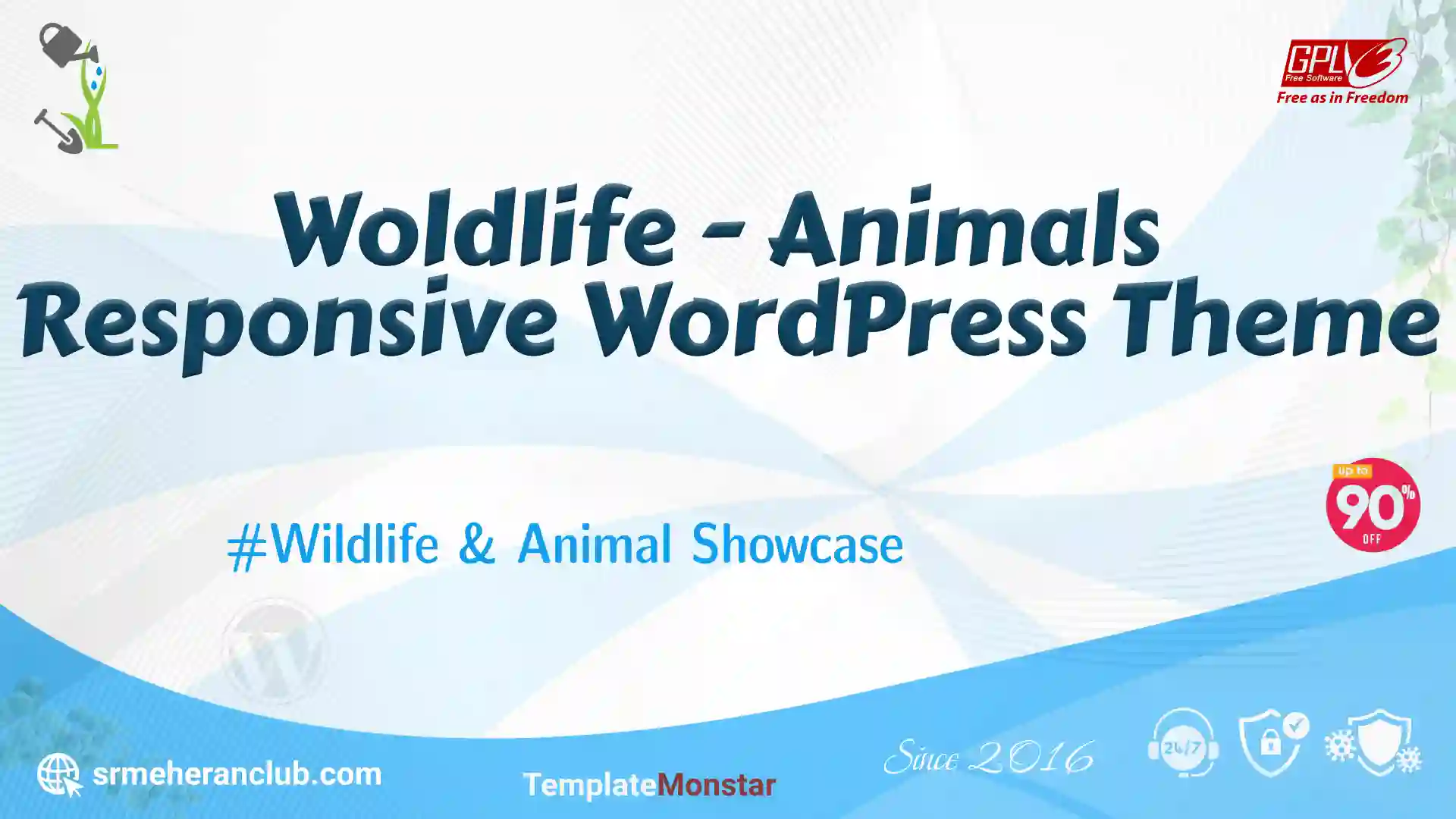 Woldlife – Animals Responsive WordPress Theme — Theme by Templatemonster