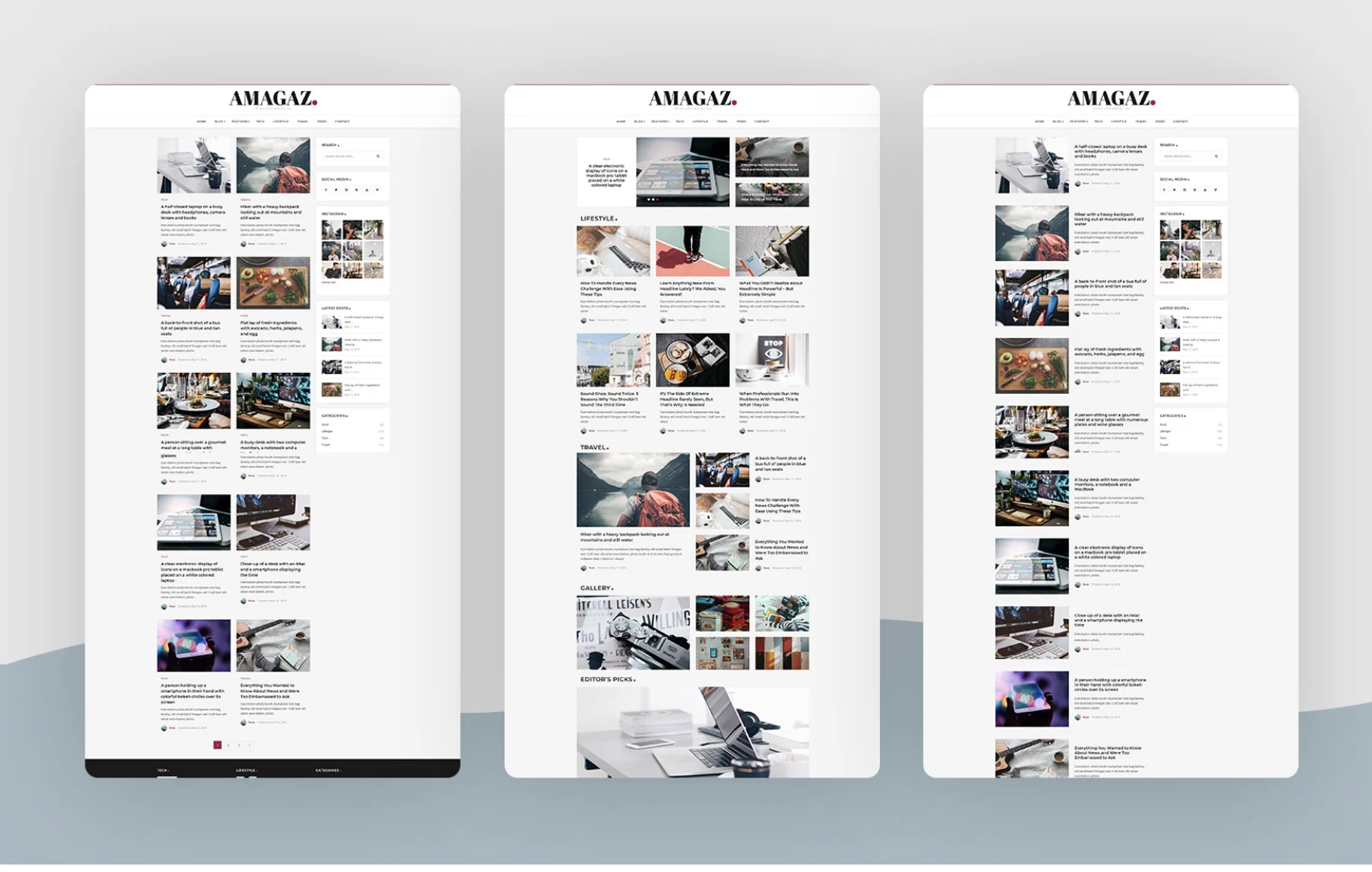 Amagaz - News and Magazine WordPress Theme