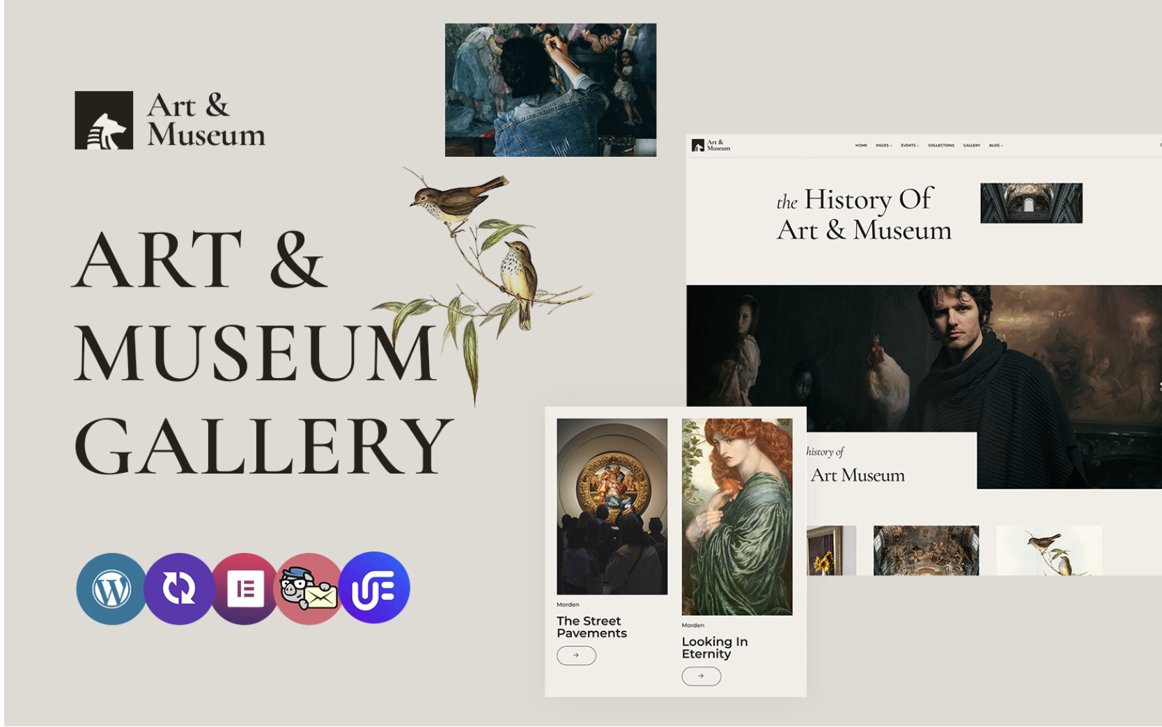 Artnet - Wallpapers & Painting Services WordPress Theme