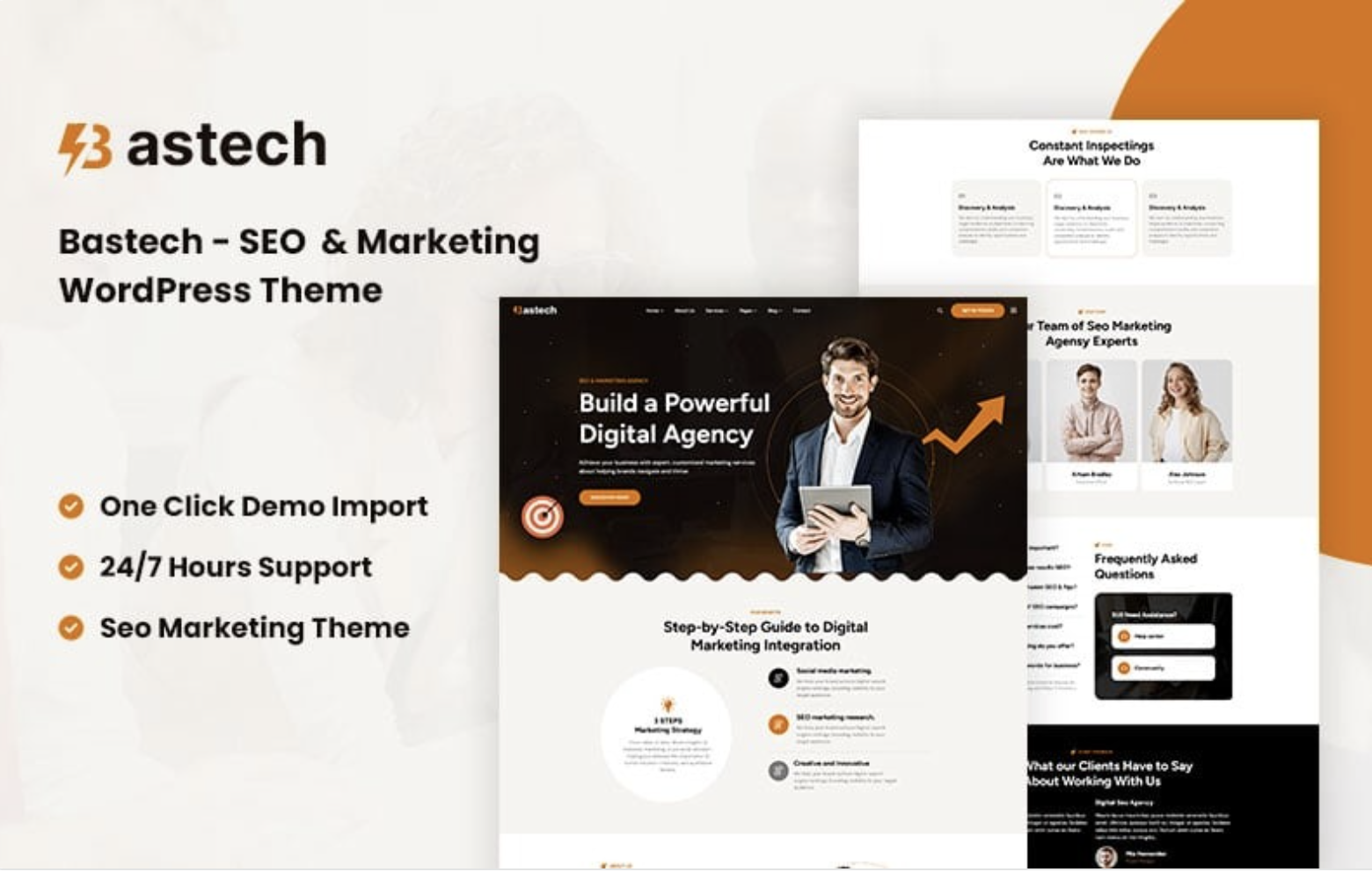 Bastech - SEO & Marketing WordPress Theme