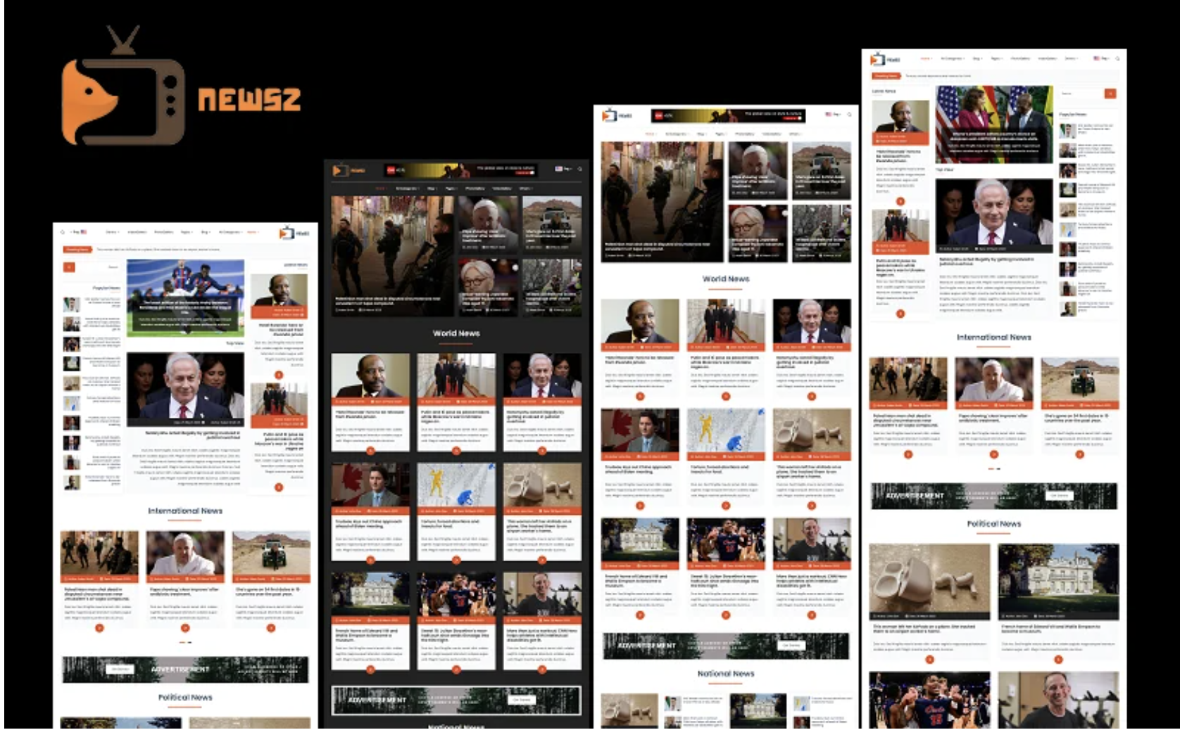 NewsZ - Newspaper, Blog, Journal, Photo Gallery, Video Gallery, and Magazine WordPress Theme