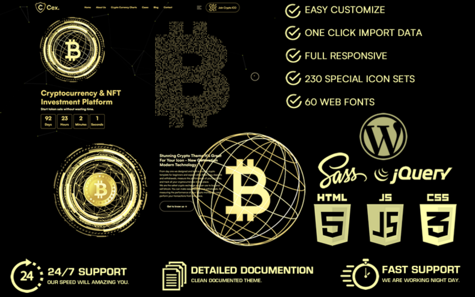 Cex Cryptocurrency WordPress Theme Free Download GPL