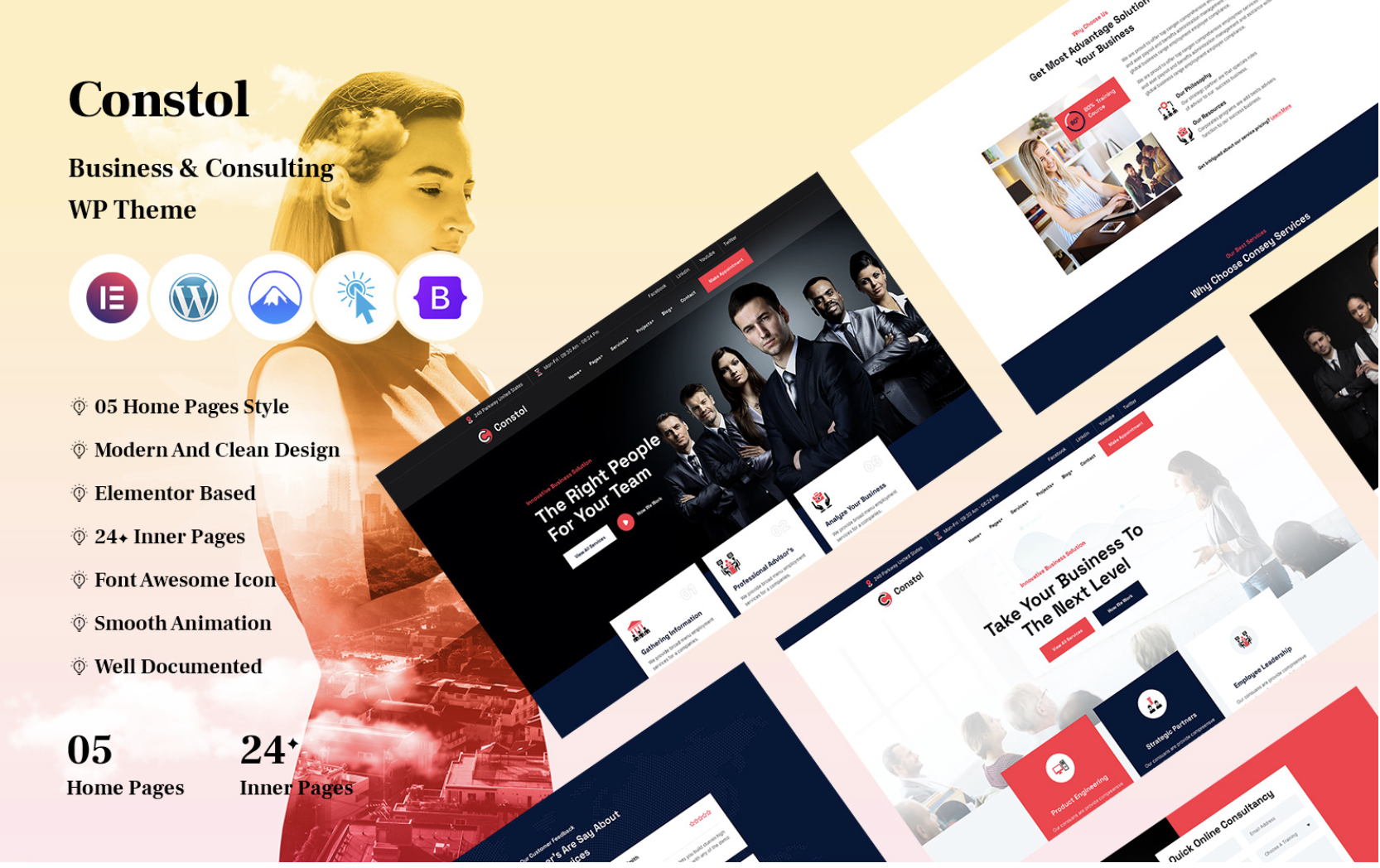 ConsEquip – Construction & Heavy Equipment WordPress Theme