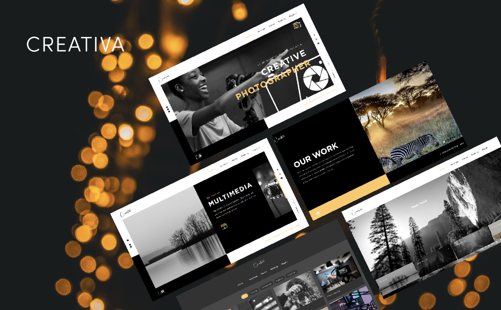 Creativa Photography WordPress Theme