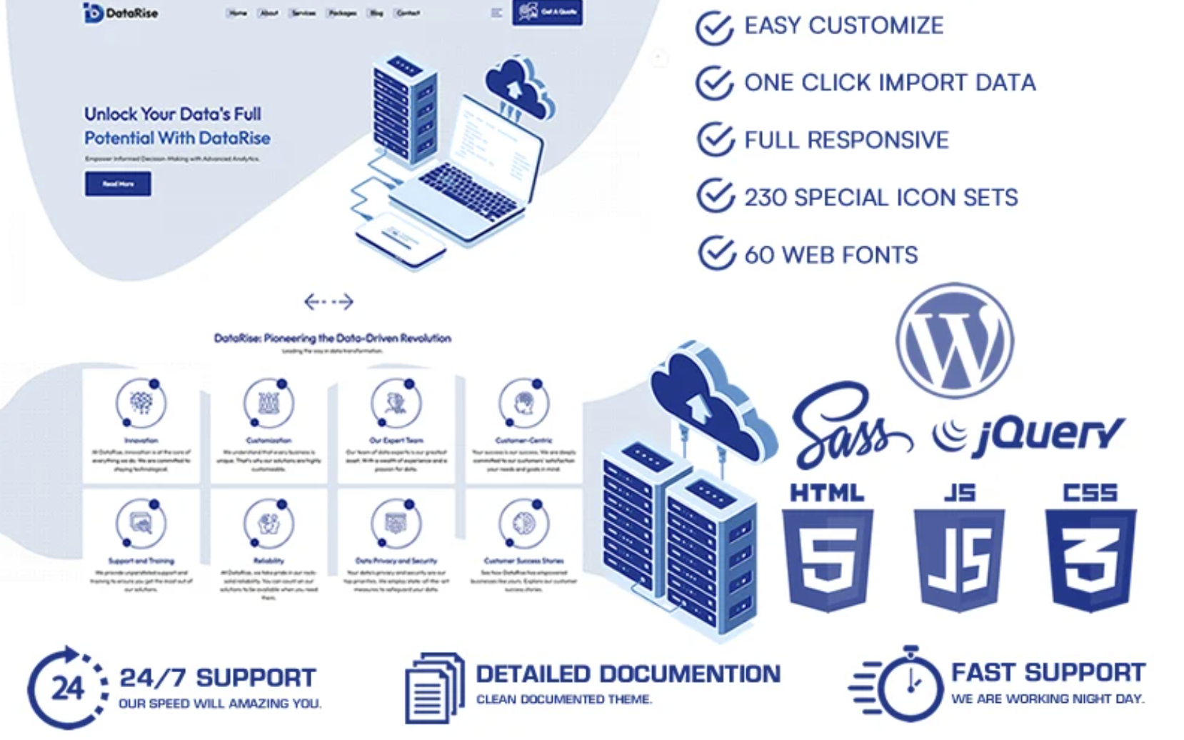 Datrix- IT Services and Business WordPress Theme