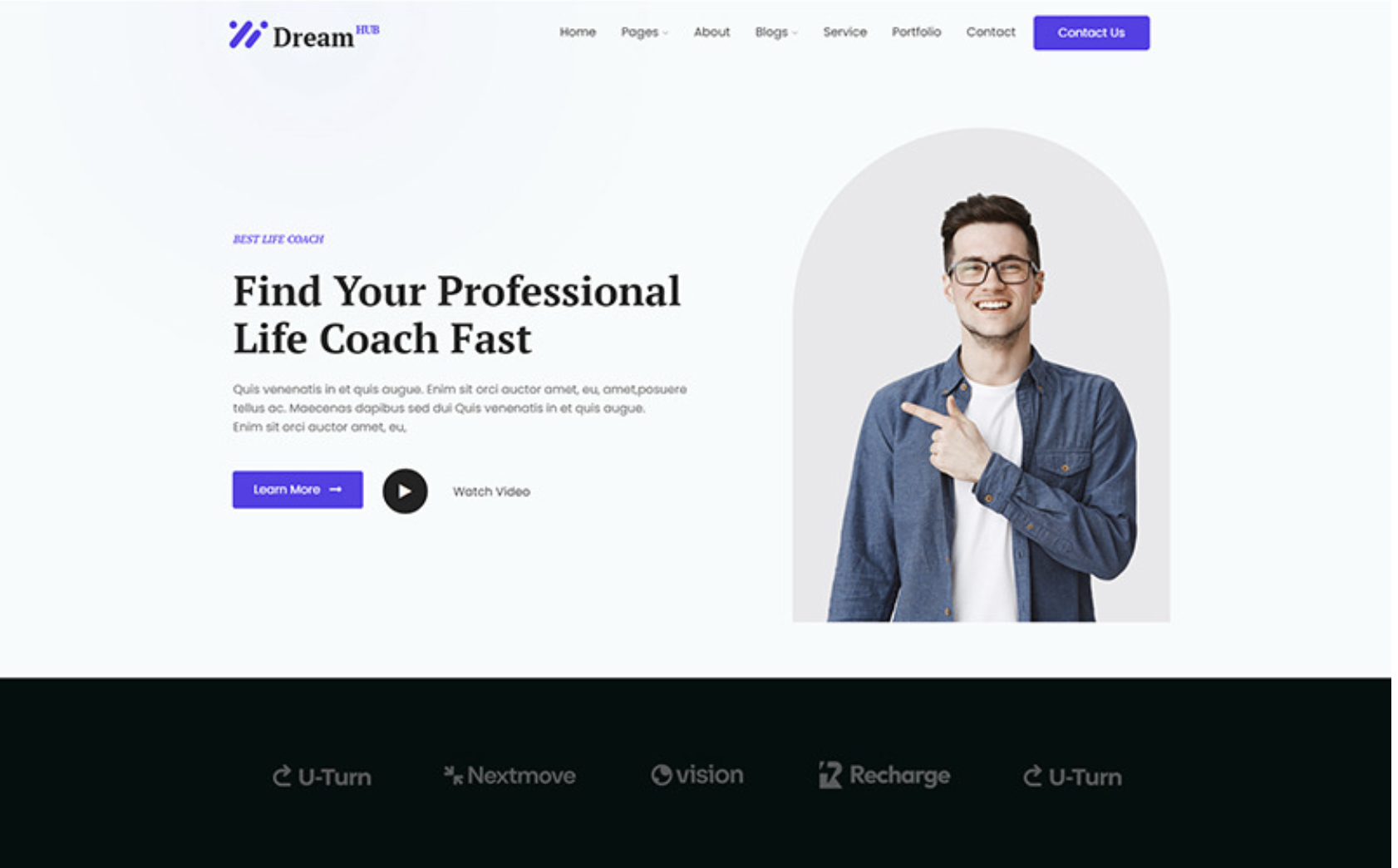 DreamHub - Insurance & Finance WordPress Theme